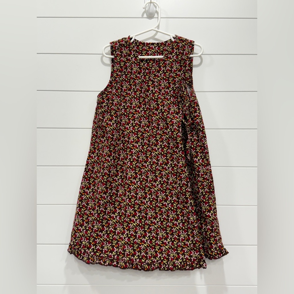 Hanna Andersson Floral Corduroy Kids Dress